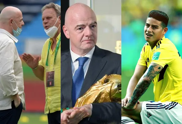 Gianni Infantino estará de visita en Colombia por un especial motivo.
