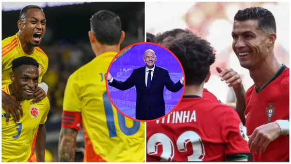 Gianni Infantino habló sobre el partido entre Colombia y Portugal - FCF, IG @GianniInfantino, Portugal
