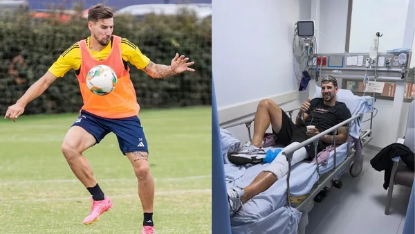 Giordana y una lesión que lo deja en Millonarios|