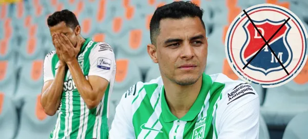 Giovanni Moreno fue borrado de Atlético Nacional de la peor forma y aún así se mantuvo leal al verde