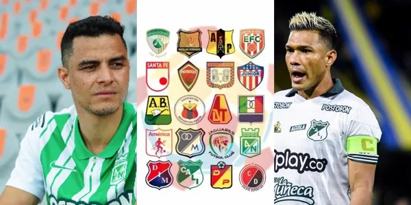 Giovanni Moreno y Teófilo Gutiérrez podrían ser compañeros en un equipo colombiano.