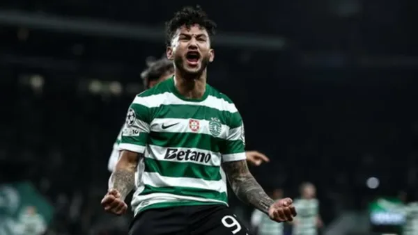 Gol de Luis Javier Suárez en Sporting de Lisboa - Instagram @luissuarez.26