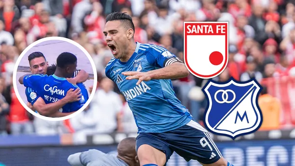 Golazo de Falcao en El Campín: 1-0 de Millos que silencia crítica y enciende Liga BetPlay Foto: Escudoteca y MFC