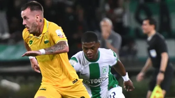 ¡Grave error en el Atanasio! Nacional se complica solo y Bucaramanga lo aprovecha. Foto: Instagram