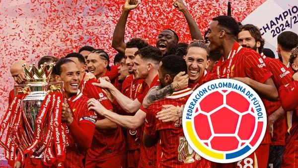 ¡Guiño del Liverpool a Colombia! ¿Figura de la Selección a la Premier? Foto: Escudoteca y LFC
