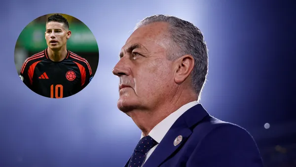 Gustavo Alfaro advierte a James Rodríguez Foto: Albirroja y James Rodríguez