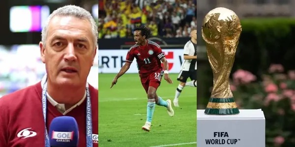 Gustavo Alfaro está atento con la Selección Colombia.