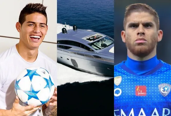 Gustavo Cuéllar disfruta de los lujos del fútbol de Arabia Saudita y James Rodríguez ahora llegó a Qatar; pero con la diferencia de que James desde el año 2014 ha disfrutado de esas bondades que da el dinero gracias a su talento y contratos.