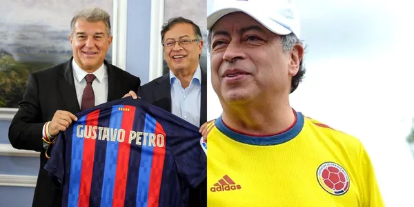 Gustavo Petro tiene un proyecto pendiente con el FC Barcelona en Colombia.