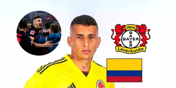 Gustavo Puerta campeón con el Bayer Leverkusen