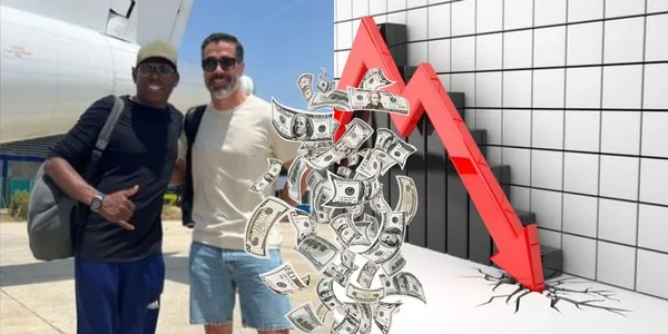 Han querido decir que Faustino Asprilla está quebrado pero El Tino se da una buena vida.