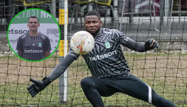 Harlen Castillo de Atlético Nacional- Fotos: Caracol Radio. Teleantioquia