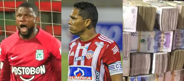 Harlen Castillo llegó esta temporada a Atlético Nacional y le dio una lección a Carlos Bacca