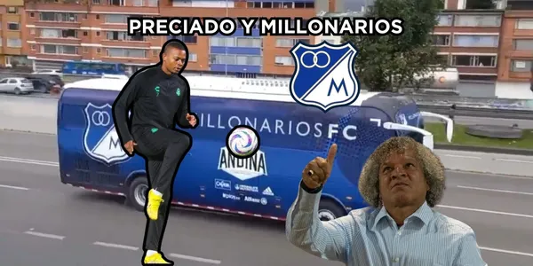 Harold Preciado sonó para Millonarios FC.