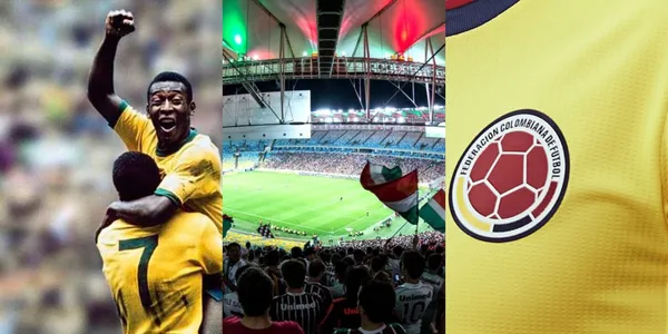 Hay un jugador en Brasil que le dicen el Pelé Colombiano y con un emotivo gesto conmovió a muchos en suelo carioca y en el mundo.