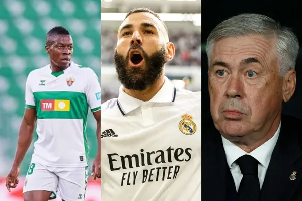 Helibelton Palacios estuvo de titular para enfrentar al Real Madrid en La Liga de España.