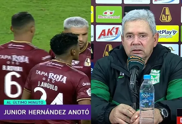 Hernán Darío Herrera habló luego del empate contra el Deportes Tolima y dejó más preocupaciones que certezas.