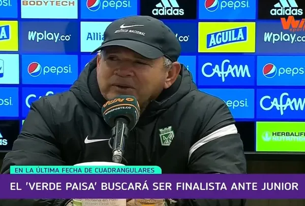 Hernán Darío Herrera hizo una valoración luego del partido contra Millonarios FC.