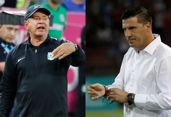 Hernán Darío Herrera tuvo un cruce personal con el entrenador del Junior FC.