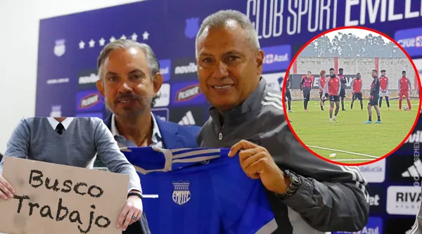 Hernán Torres sigue al mando de Emelec mientras a un colega lo sacaron de su equipo (Fotos: