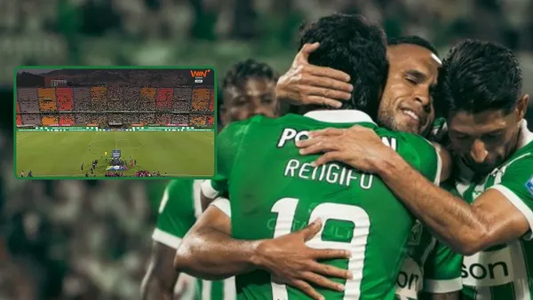 Hinchada de Atlético Nacional ausente en el partido ante Chicó - X @Nacionaloficial