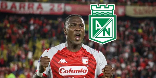 Hugo Rodallega habló desde el Club Independiente Santa Fe.