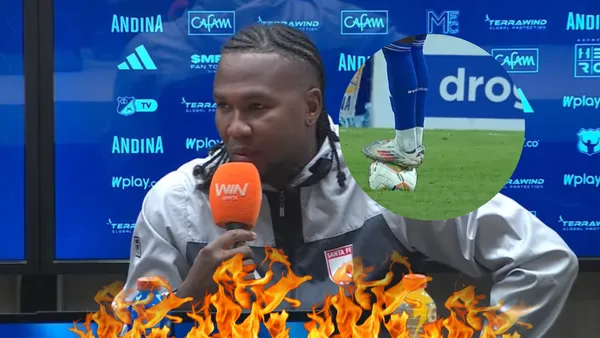 Hugo Rodallega le responde a Neyser Villarreal por la polémica de la noche Foto: Captura de Win Sports y Pexels