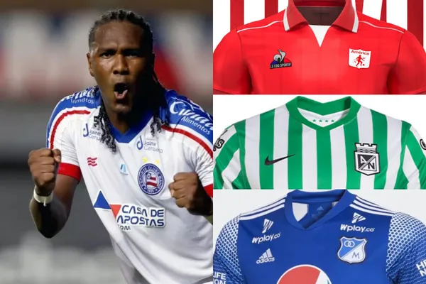 Hugo Rodallega se quedó sin equipo en Brasil y podría regresar al fútbol colombiano.
