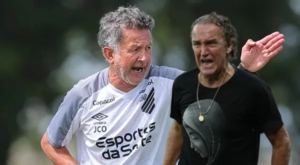 Imagen del técnico Osorio cuando dirigió a Athletico Paranaense. FOTO: Antena 2