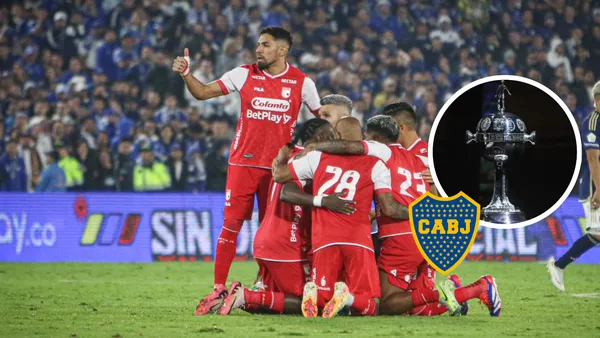 Independiente Santa Fe Foto: Santa Fe y Conmebol