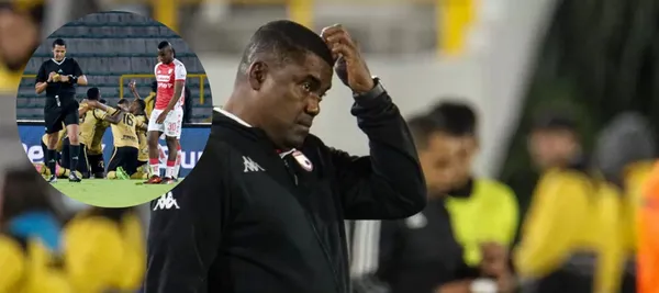 Independiente Santa Fe viene de ser humillado 5-0 por el líder Águilas Doradas