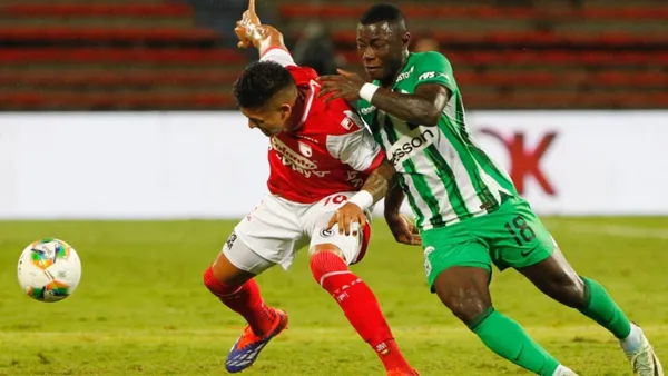 Independiente Santa Fe vs Atlético Nacional Foto: El Tiempo