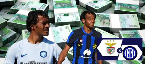 Inter de Milán está jugando ante Benfica en la fase de grupos de la Champions League