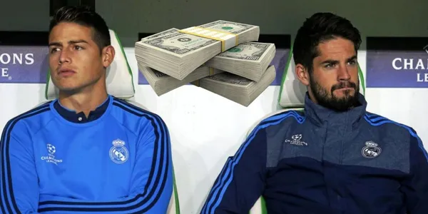 Isco Alarcón quiere seguir los pasos de James Rodríguez y salir del Real Madrid hacia el Everton, pero su salario será mucho más grande que el del colombiano