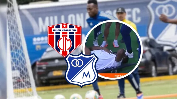 Iván Arboleda Foto: Millonarios FC, Captura de Win Sports y Escudoteca
