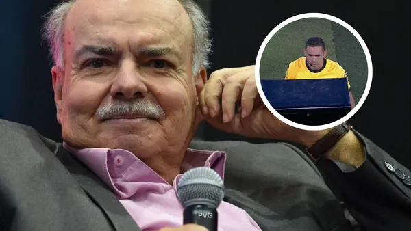 Iván Mejía reaccionó al arbitraje de Ortega en el clásico y no fue nada suave Foto: Iván Mejía y Captura de Win Sports