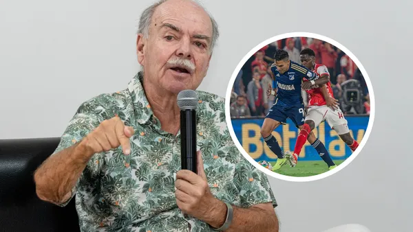 Iván Mejía y Radamel Falcao Foto: Facebook y Falcao