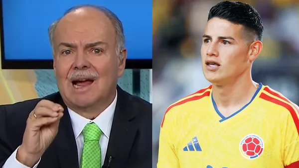 Ivan Mejía y su reacción al partido de James Rodríguez