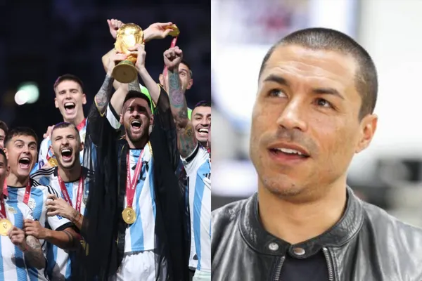 Iván Ramiro Córdoba tuvo un gesto con la Selección Argentina y Lionel Messi al verlos campeones del Mundial de Qatar 2022.