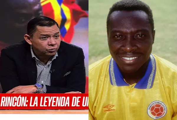 Iván René Valenciano envió un mensaje desde las redes sociales al enterarse de la muerte de Freddy Rincón.