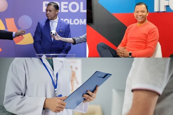 Iván René Valenciano está internado en una clínica por una delicada situación de salud que sufrió.