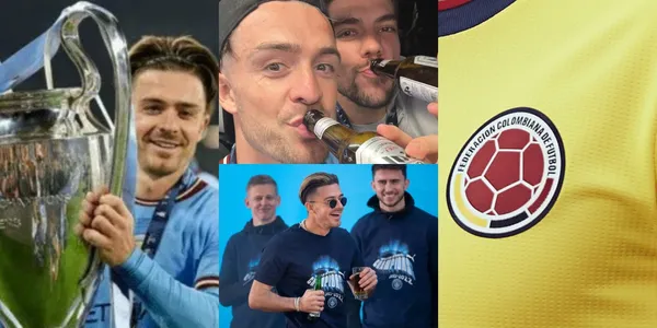 Jack Grealish lleva tres días de fiesta desde que ganó la Champions League 2023, un jugador colombiano sabe con claridad lo que es irse de fiesta de esa forma.