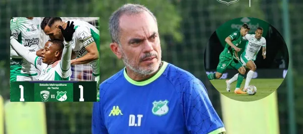 Jaime de la Pava no ha podido levantar el nivel del Deportivo Cali