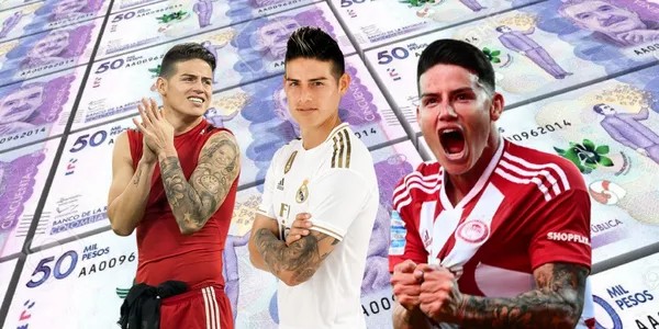 James David Rodríguez Rubio y el historial de sus sueldos desde el año 2014 hasta la actualidad