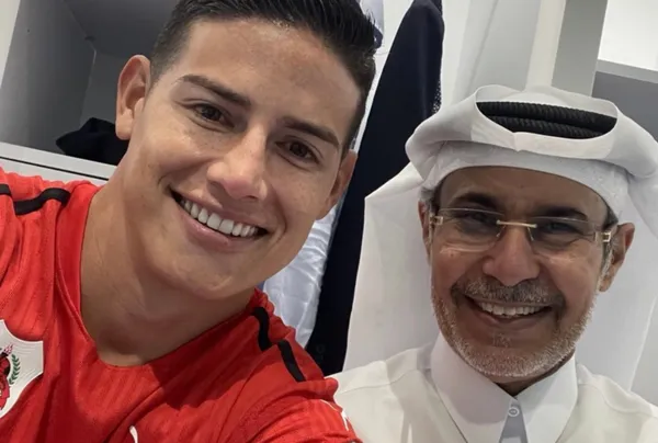 James estuvo durante varios días negociando su pase con el Al-Rayyan SC y fue clave la participación de dos multimillonarios jeques árabes.