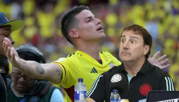 James, la gran duda en Colombia ante Ecuador en Quito, tras la lesión de Arias.