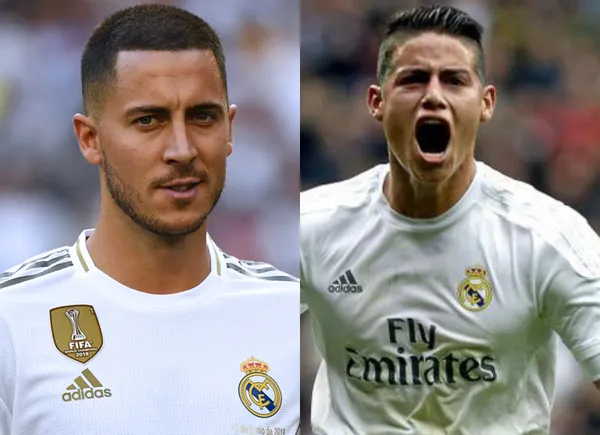 James marcó su último gol con el club “Merengue” a finales del año 2019 y sus números aplastan a Eden Hazard.