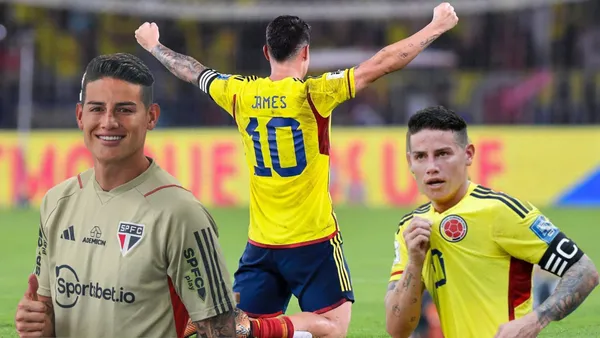 James recibió una gran noticia del Sao Paulo de Brasil (Fotos: El Heraldo, X, Noticias Caracol)