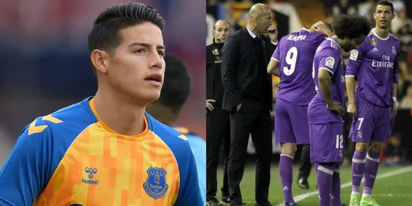 James Rodríguez alucina con sus participaciones y los hinchas del Real Madrid se arrepienten y cuestionan su salida.