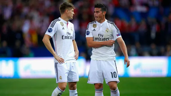 James Rodríguez, aunque ya no está en filas del Real Madrid, mira lo que hizo y le dio una lección a Kroos